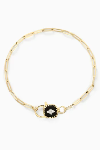 سوار جنجر مرصع بالراتنج ذهب عيار 9