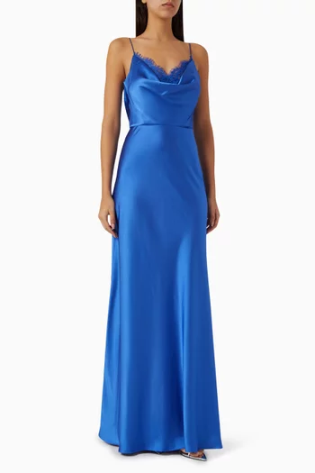Remi Lace-trim Gown
