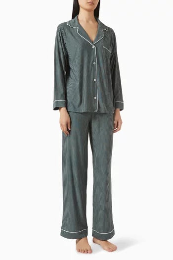 Gisele Printed Long Pyjama Set in TENCEL™ Modal