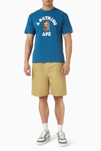 College T-shirt in Cotton