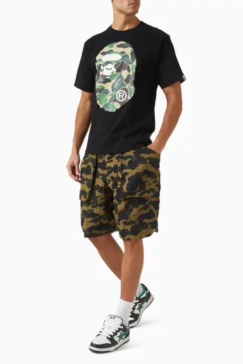 ABC Camo Big Ape Head T-shirt in Cotton