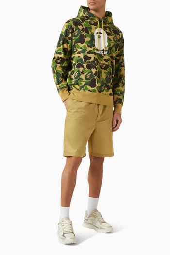 ABC Camo Pullover Hoodie in Cotton