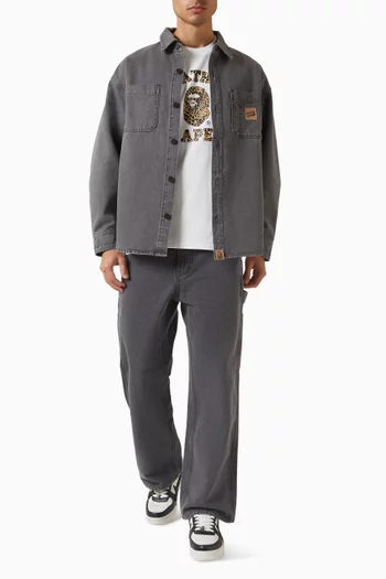 Garment Dye Work Shirt in Cotton