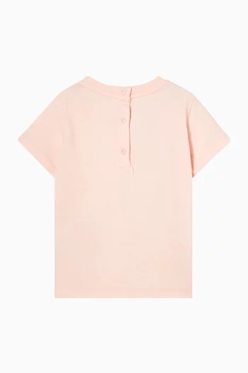 Logo-print T-shirt in Jersey
