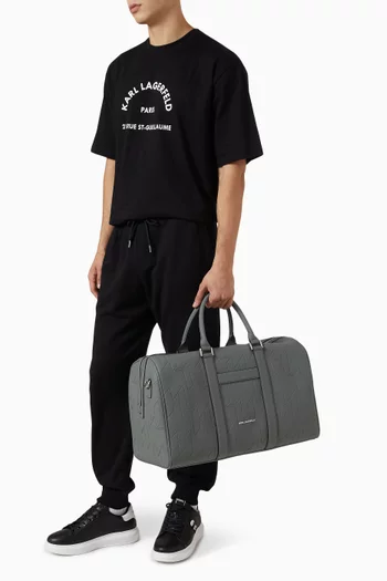 K/Urban Monogram Weekender Bag in Leather