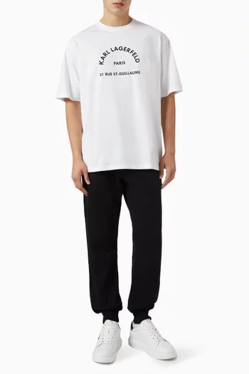 Rue St-Guillaume T-shirt in Cotton Jersey