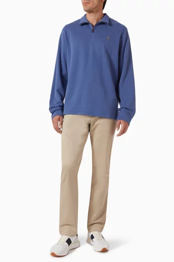Pony Half-zip Sweatshirt in Knit
