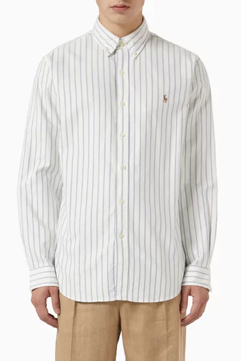 Embroidered Shirt in Cotton