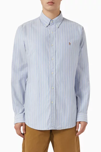 Embroidered Shirt in Cotton