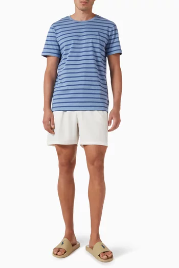 Striped T-shirt in Cotton
