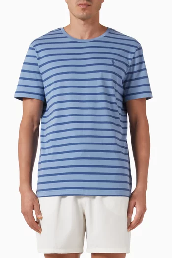 Striped T-shirt in Cotton