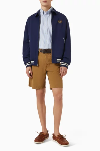 Dungaree Fit Shorts in Twill