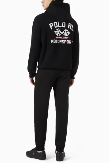 Motorsport Hoodie in Cotton-blend
