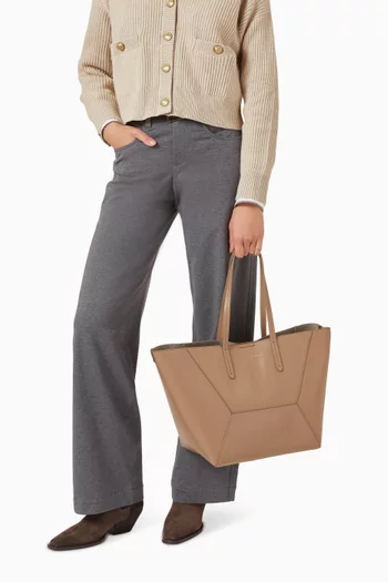 حقيبة بي سي دو جلد عجل