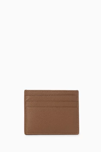 Card Case in Grained Leather