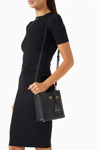 Panier Mini Tote Bag in Saffiano Leather