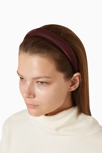 Triangle Logo Headband in Re-Nylon