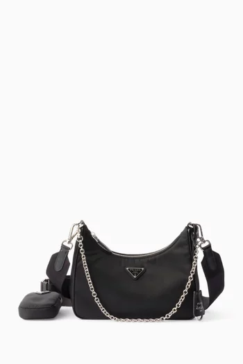 Re-Edition 2005 Shoulder Bag in Re-Nylon