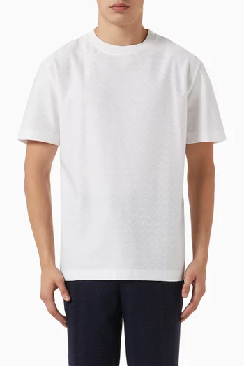 Zigzag T-shirt in Cotton