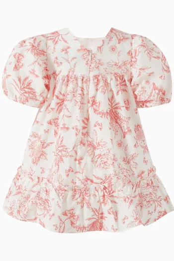 Floral Dress in Cotton