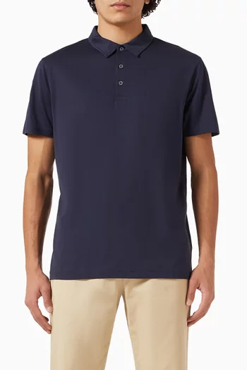 Classic Jersey Polo Shirt in Cotton
