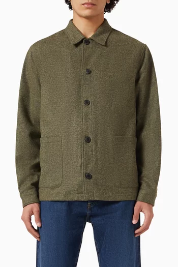 Twin Pocket Jacket in Wool