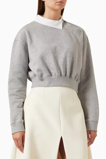 Asymmetric-collar in Rugby Shirt
