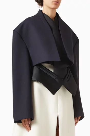 Oversized Crop Jacket