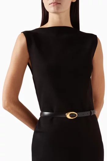Olivia Belt in Leather