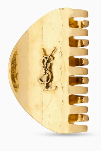 Cassandre Claw Clip in Gold-tone Metal