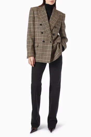 جاكيت برينس أوف ويلز حرير وكشمير