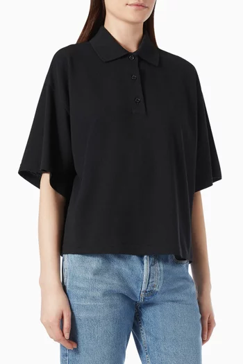 Cassandre Polo Shirt in Piqué