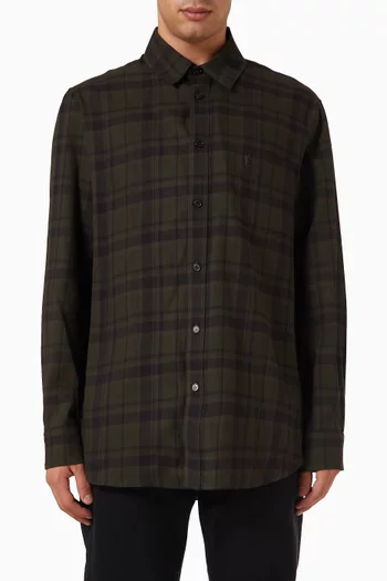 Cassandre Check Shirt in Cotton