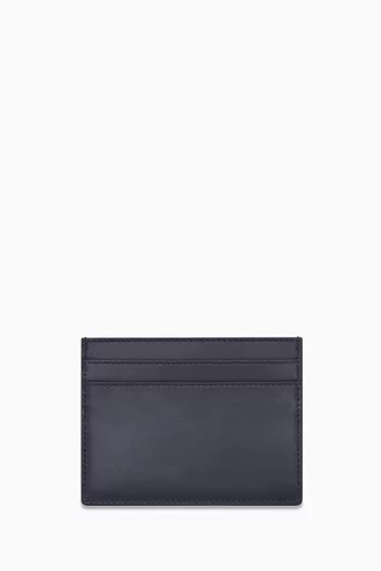Logo Card Case in Leather