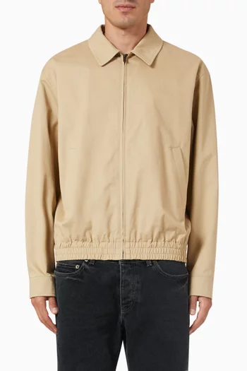 Short Jacket in Cotton Serge