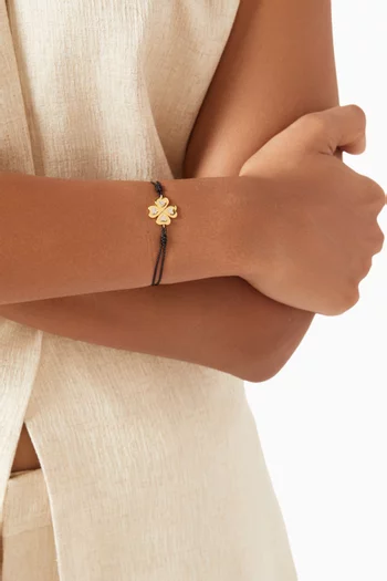 Lucky Bracelet in 24kt Gold-plated Silver