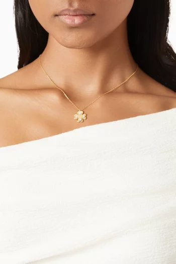 'All I Need' Necklace in 24kt Gold-plated Silver