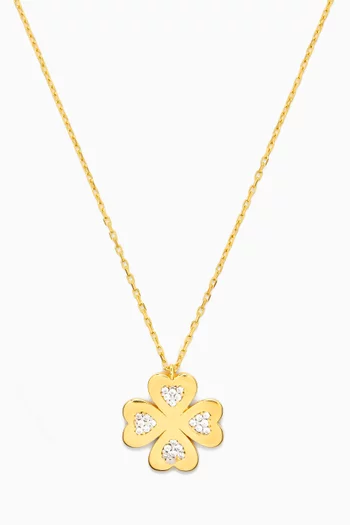 'All I Need' Necklace in 24kt Gold-plated Silver