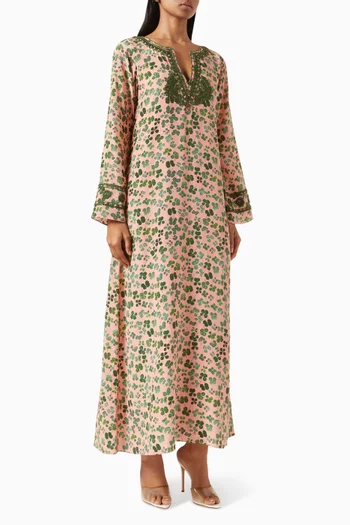 India Embroidered Kaftan