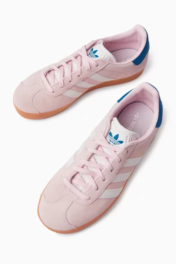 Kids Gazelle Sneakers in Suede