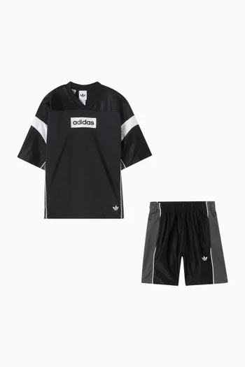 طقم شورت وتي شيرت