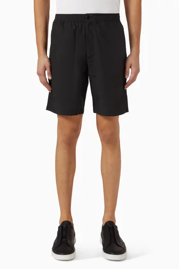 Drawstring Shorts in Cotton-blend