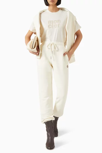 Teddy Logo T-shirt in Cotton