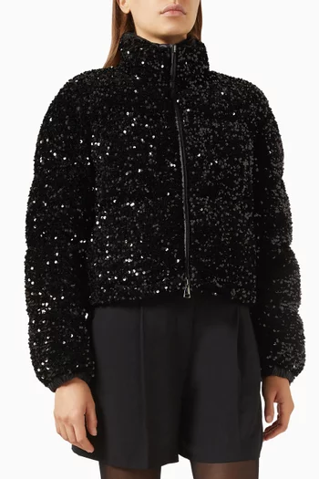 Louvi Sequin-embroidered Jacket