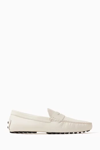 Gommino Bubble Loafers in Leather