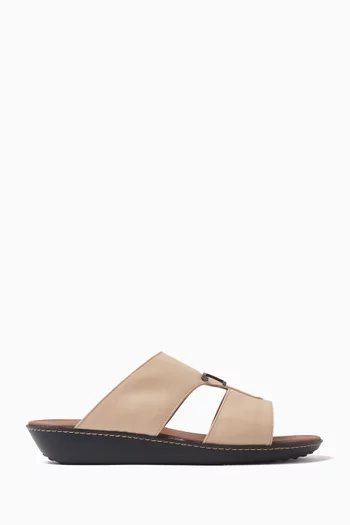 T Timeless Sandals in Leather