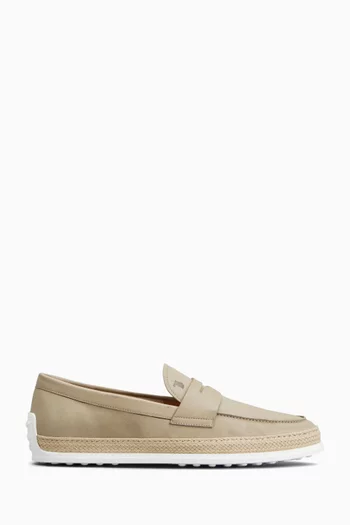 Pantofola Gomma Slip-on Loafers in Leather