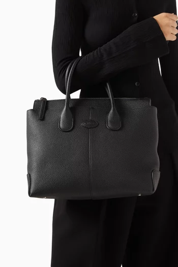 Medium Di Top-handle Bag in Leather