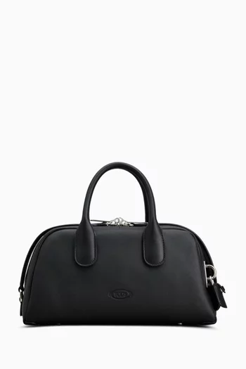 Small Darsena Top-handle Bag in Leather