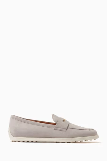 Gomma Penny Loafers in Suede